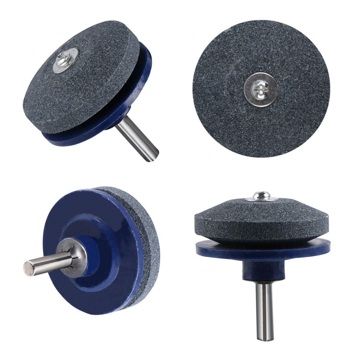 50MM Faster Lawn Mower Sharpener Lawnmower Blade Sharpener Universal Grinding Rotary Drill