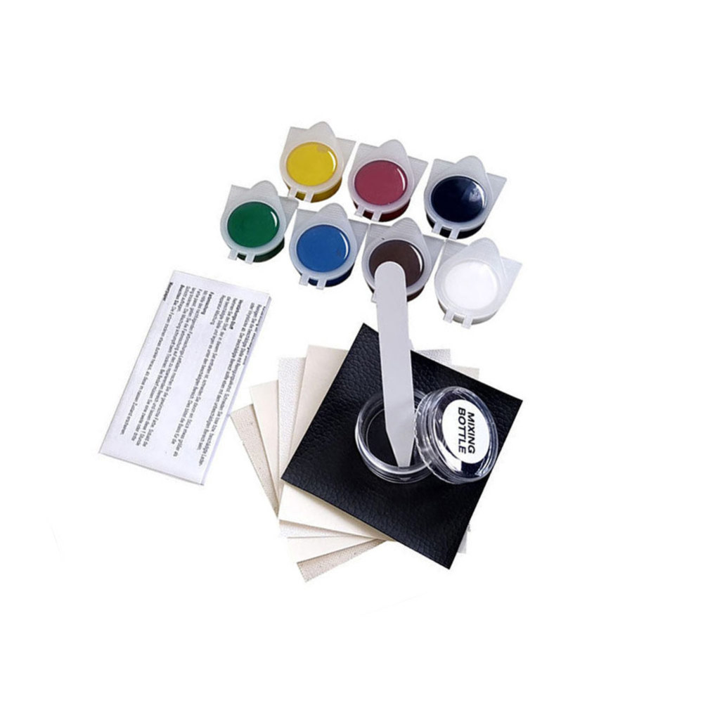 No Heat Liquid Leather & Vinyl Repair Kit Fix Holes Burns Rips Gouges Auto Car Seat Sofa Coats Holes Scratch Cracks Rips