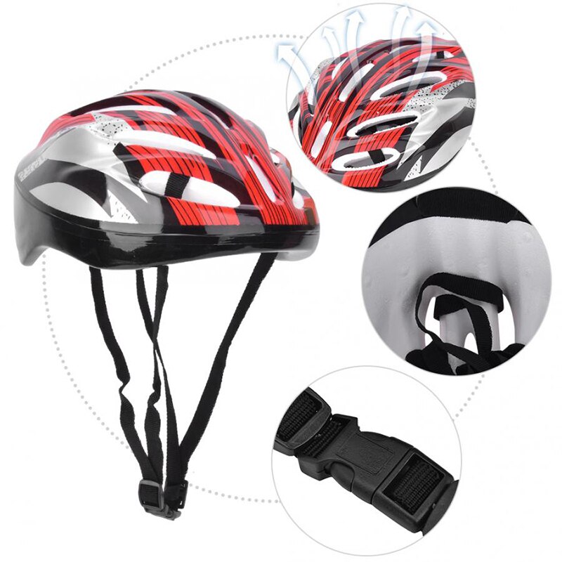 Bicycle Anti-collision Helmet Mountain Bike Shock Absorption Helmets Outdoor Riding Adult Adjustable Male Female Safety Hats