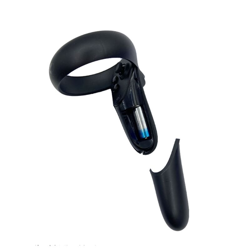 Correa de cuero PU para el mango del nudillo, accesorio de agarre para el controlador táctil Oculus Quest/Oculus Rift S, 1 par