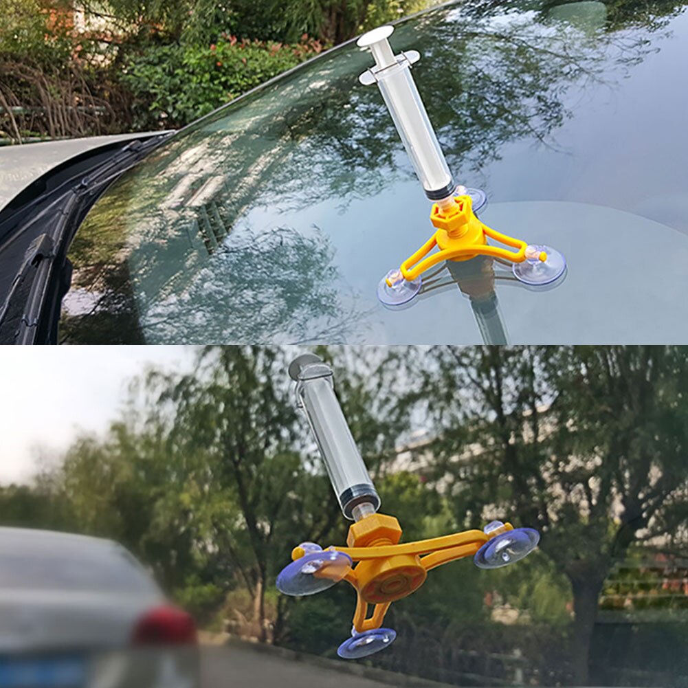 Car Vehicle Glass Repair Windshield Quick Repair Agent Tools DIY Kit window glass scratch crack restoration tool