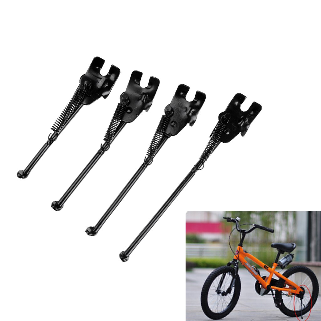 Soporte trasero para bicicleta de niños, palo lateral para ciclismo f/ 14 '16' 18 '20'