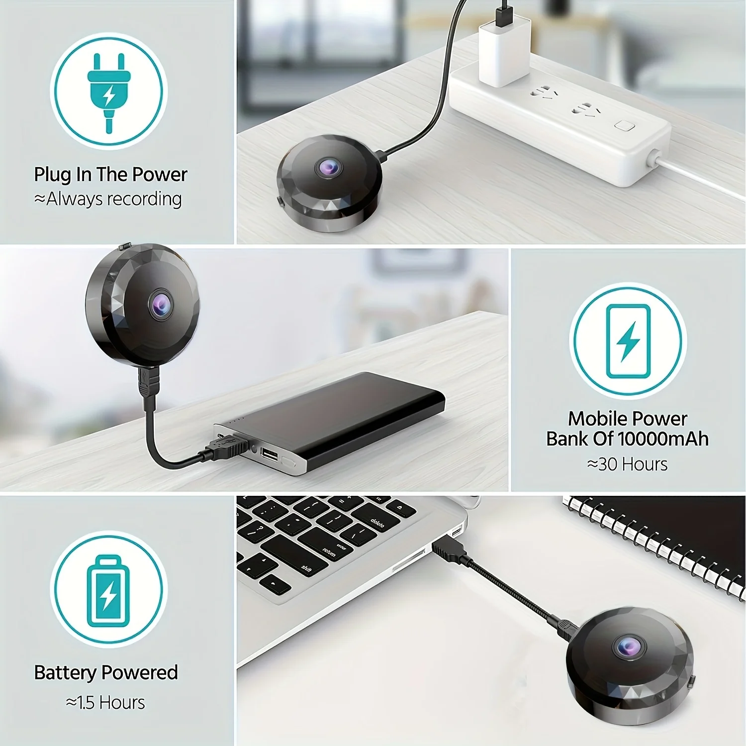 Xiaomi A11 Wireless Camera Mini Wifi Monitoring 1080p HD Video Security Camera Rechargeable Battery Motion Detection Camera