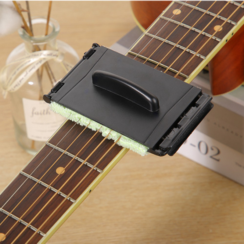 Gitarren saiten reiniger Griffbrett Stoff Werkzeug wäscher Wartungs pflege set für Violine/Bass/Ukulele/E-Gitarren und andere Musik