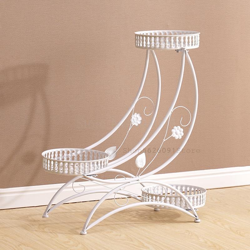 Europäischen multi-schicht beltless schmiedeeisen blume Regal Gestell Montage ecke wohnzimmer balkon einfache garten Bonsai rahmen: VIP 5