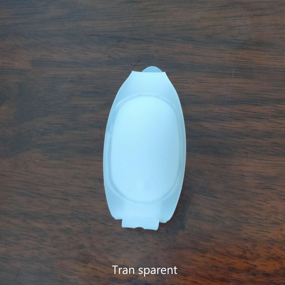 1PCS Hand Sanitizer Dispenser Adjustable Wristband Hand Dispenser Silicone Refillable Soap Antibacterial Bracelet With Bottle: 4