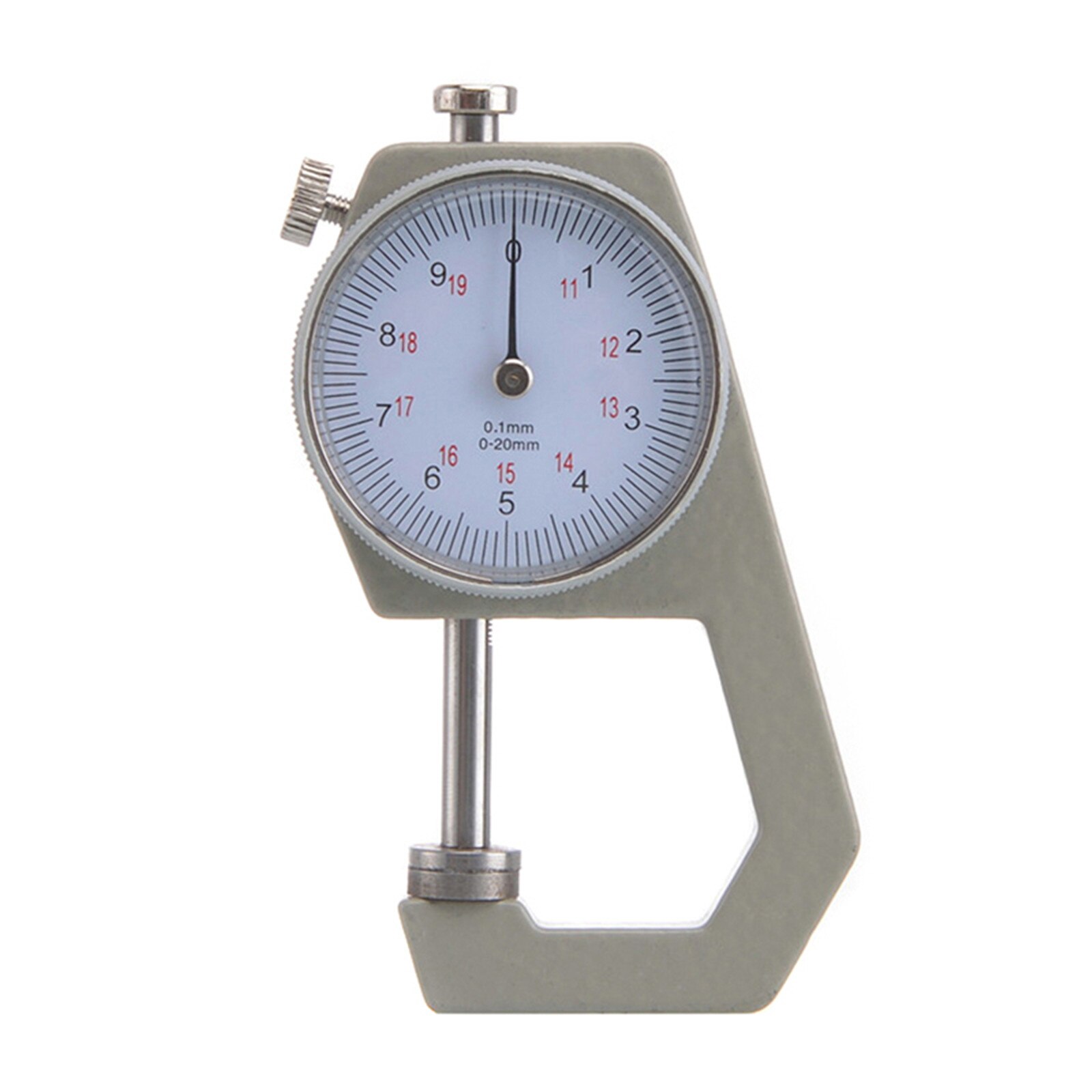 High-precision Digital Thickness Gauge Thickness Gauge High-precision Digital Display Measuring Pearl Diameter Caliper B: Scale 0-20mm Flat