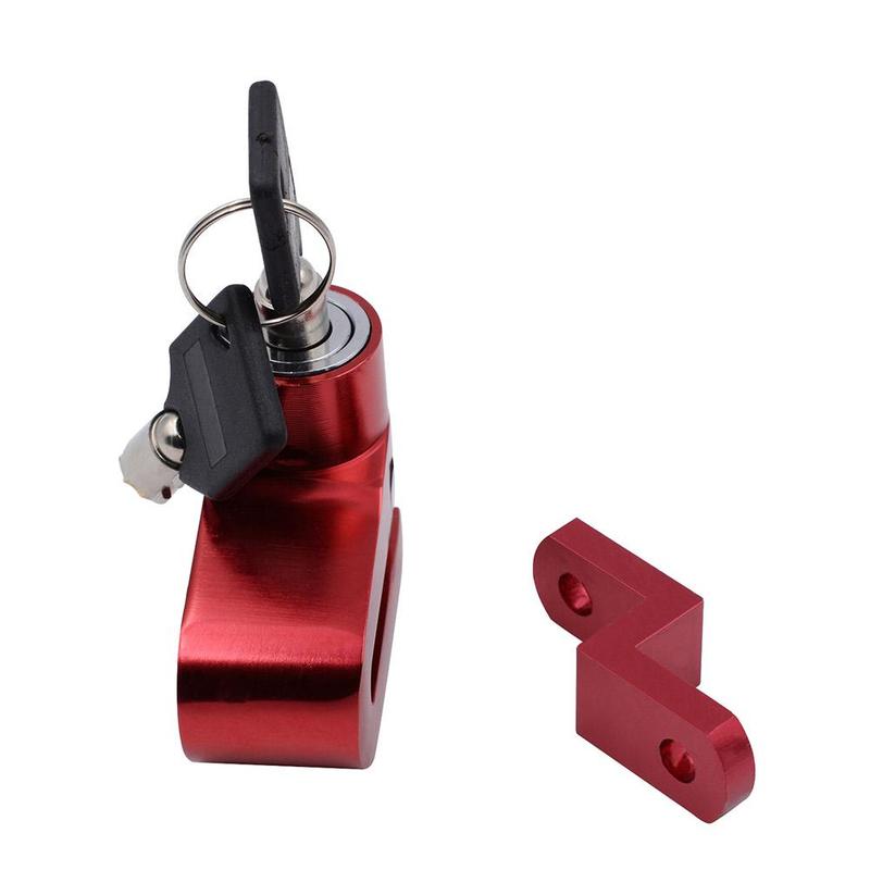 Motorcycle Alarm Lock Motorbike Anti-theft Alarm Wheel Disc Safety For Security Lock Brake For Siren L5O9: Default Title