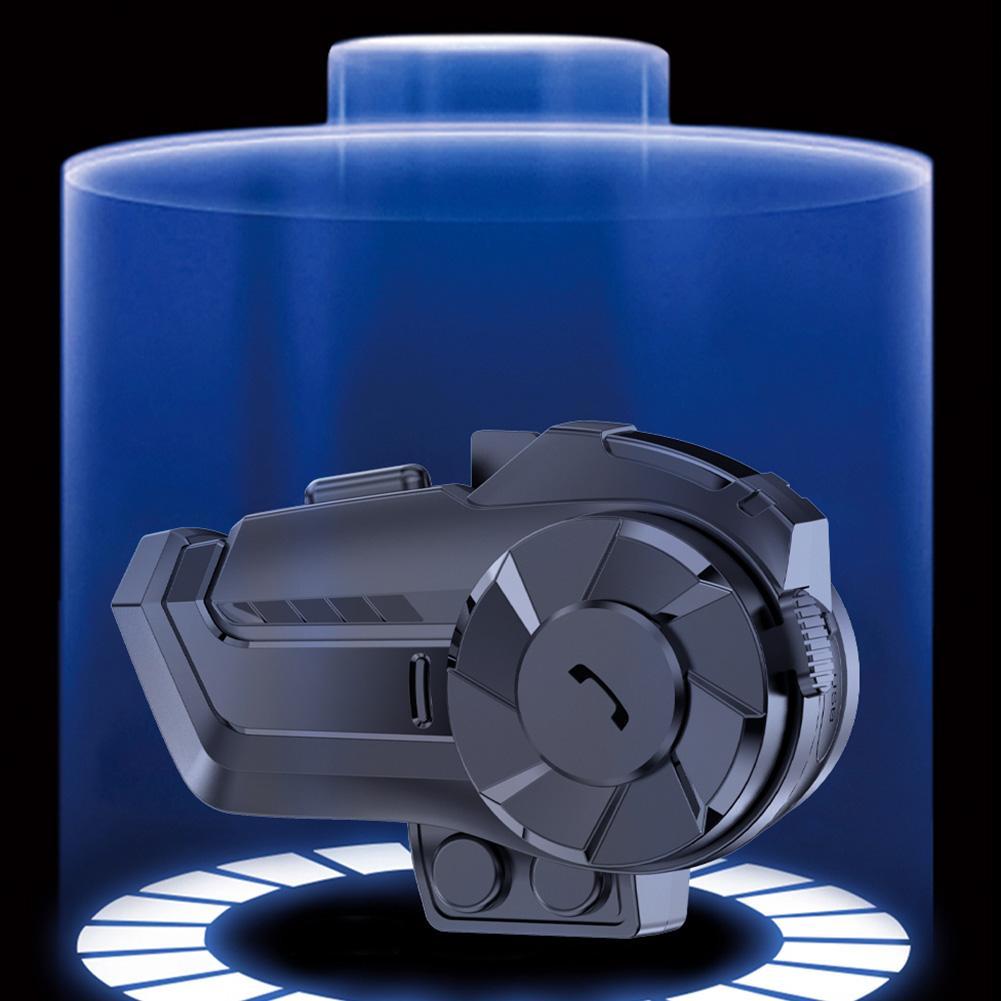 2 Rider 800M Bluetooth 5.0 Intercom Motorcycle Helmet Headset Alking Universal Pairing Waterproof Interphone FM Radio Wireless