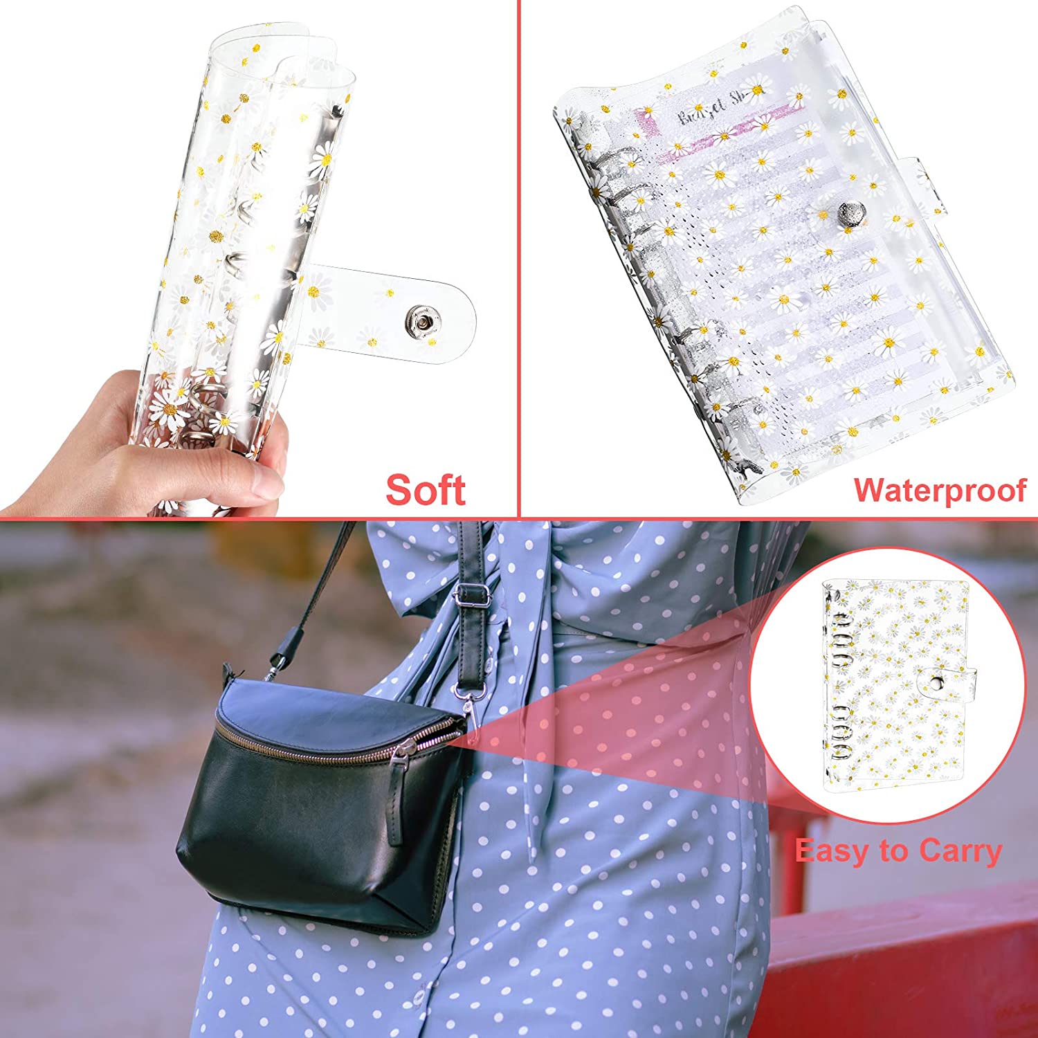 27 Stuks 6 Ringband A6 Planner Notebook Met 12 Stuks Binder Rits Zakken En Budget Lakens Voor Persoonlijke budget Planner