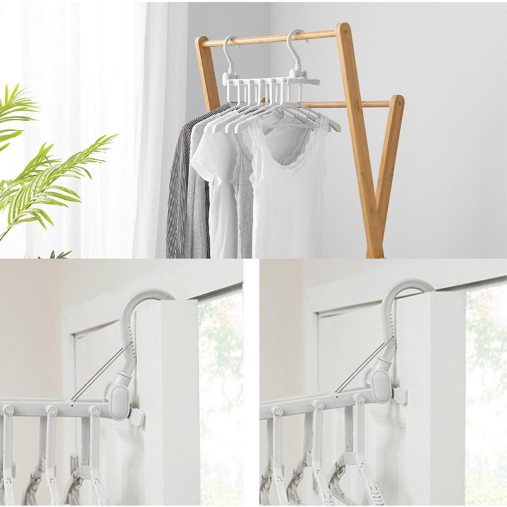 Cintre magique multifonction antidérapant Ultra mince gain de place 360 degrés Roating garde-robe finition chemises minces, robe, manteaux