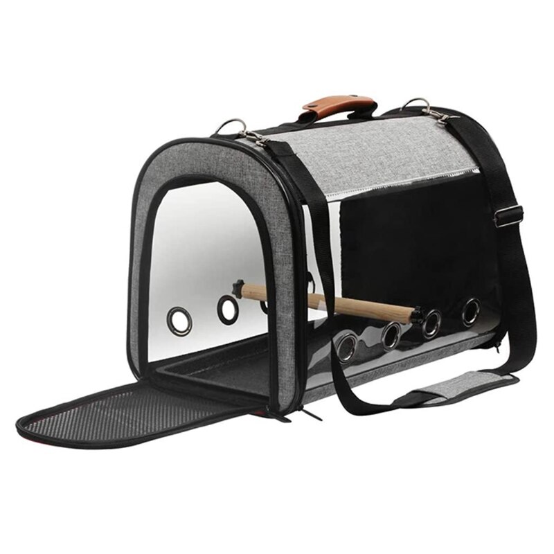 Multifonctionnel oiseau sac de voyage Portable animal de compagnie oiseau perroquet transporteur respirant sortir voyage Cage petits animaux transporteur