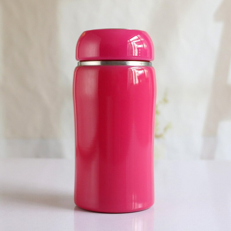 250ml/350ml kolorowe kubki termiczne dla dzieci ze stali nierdzewnej, termosy próżniowe, termosy damskie ze stali nierdzewnej, izolowane kubki termiczne: 250ml / Czerwony