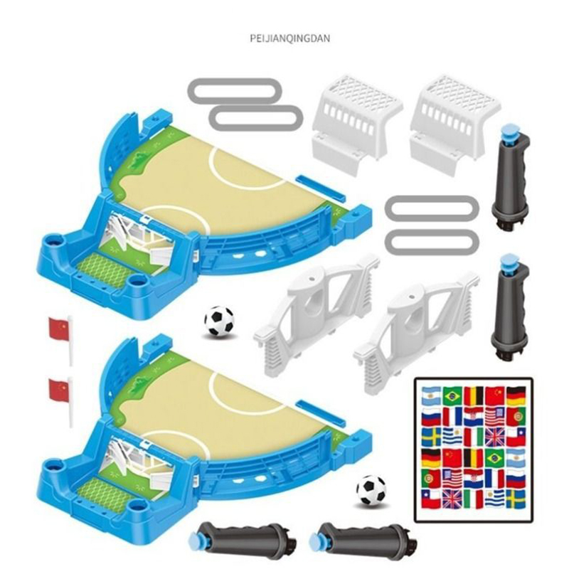 Mini bordplader fodbold spil desktop fodbold to spiller finger sport legetøj til børn  bm88
