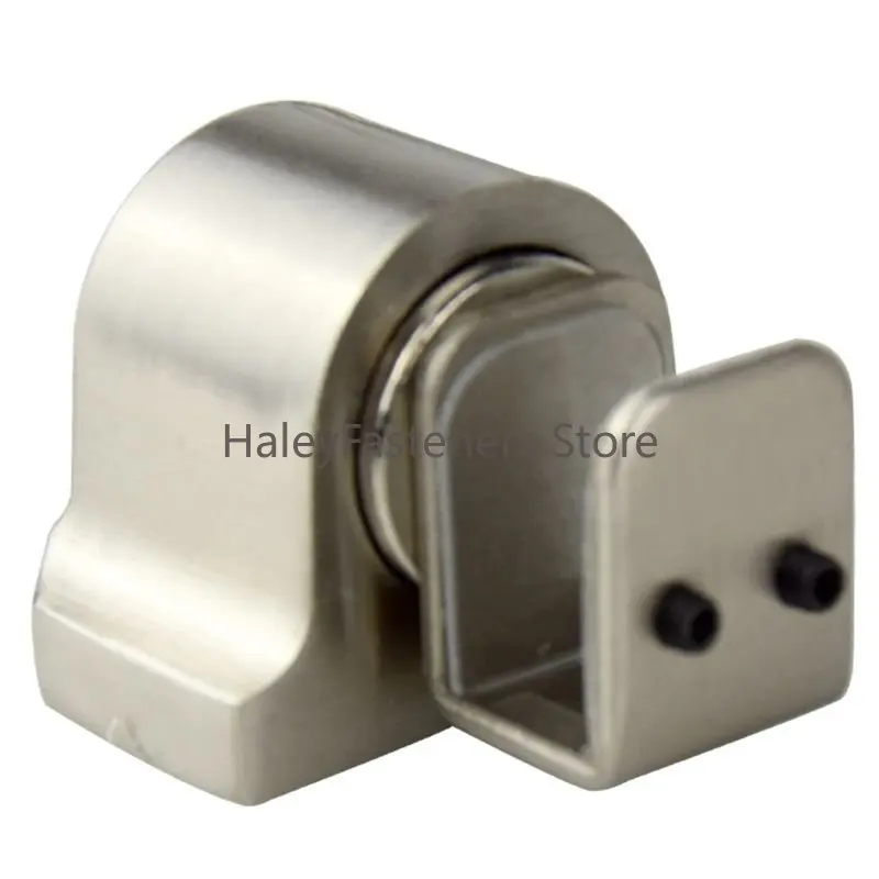 For Glass Doors Door Stop Casting Powerful Floor-mounted Magnetic Door Stopper