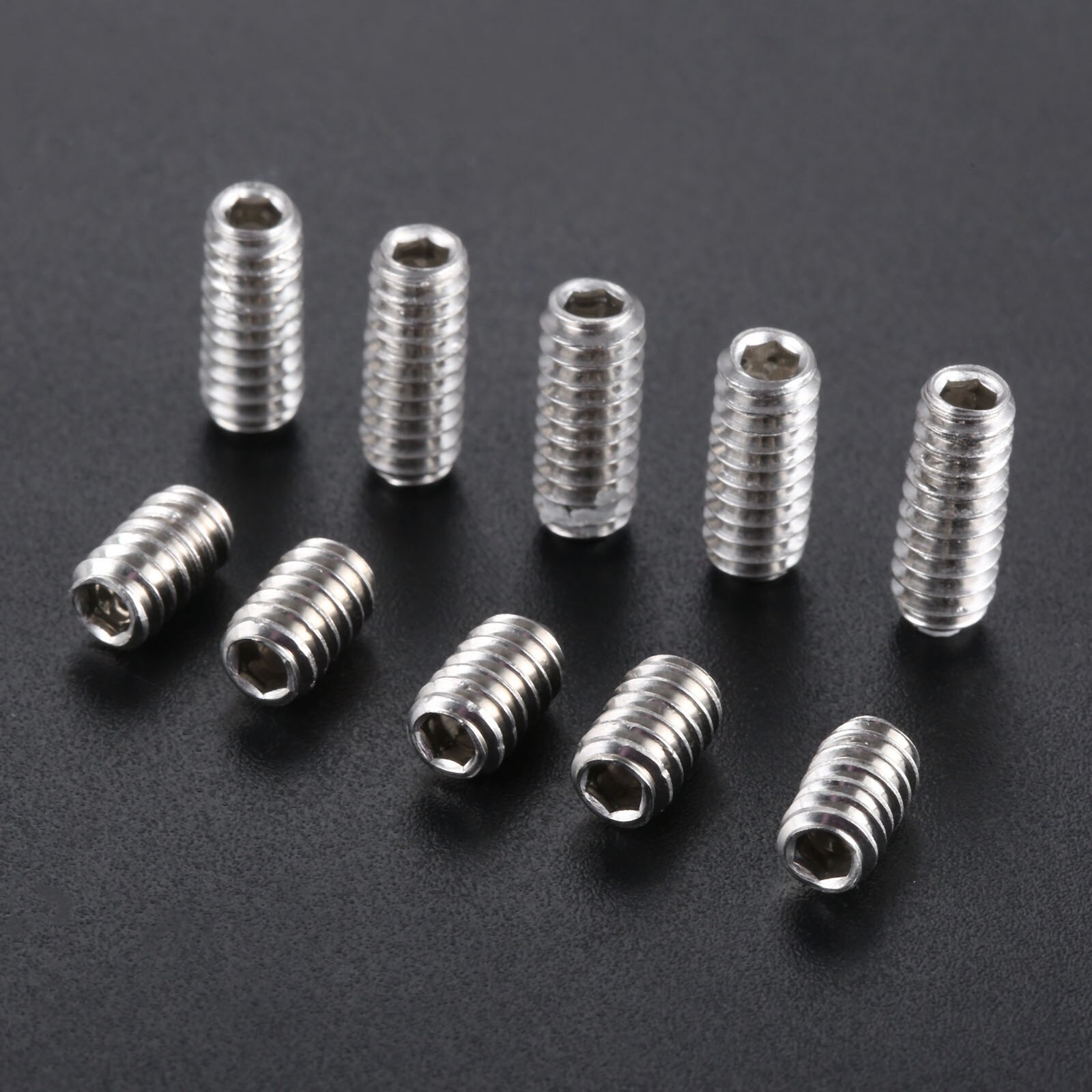 9mm/12mm 50 stk rustfrit stål surfbrætter finne skruer strippet surfbræt longboard finner propper ror skrue surfing tilbehør