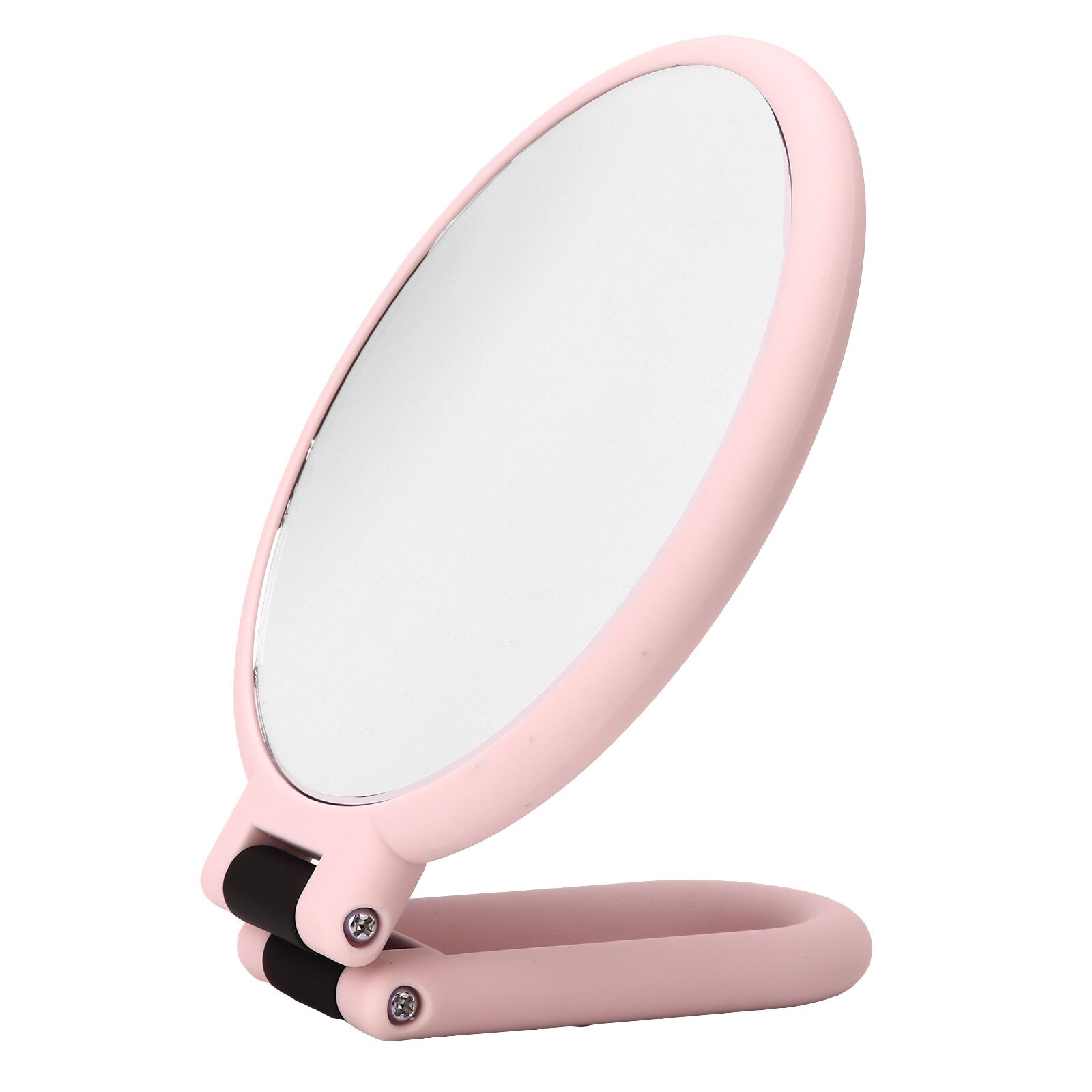 Makeup Mirror 15X Magnifying Cosmetic Mirror Portable Folding Handheld Double Sided Vanity Mirrors for Tabletop Bathroom Travel: Pink