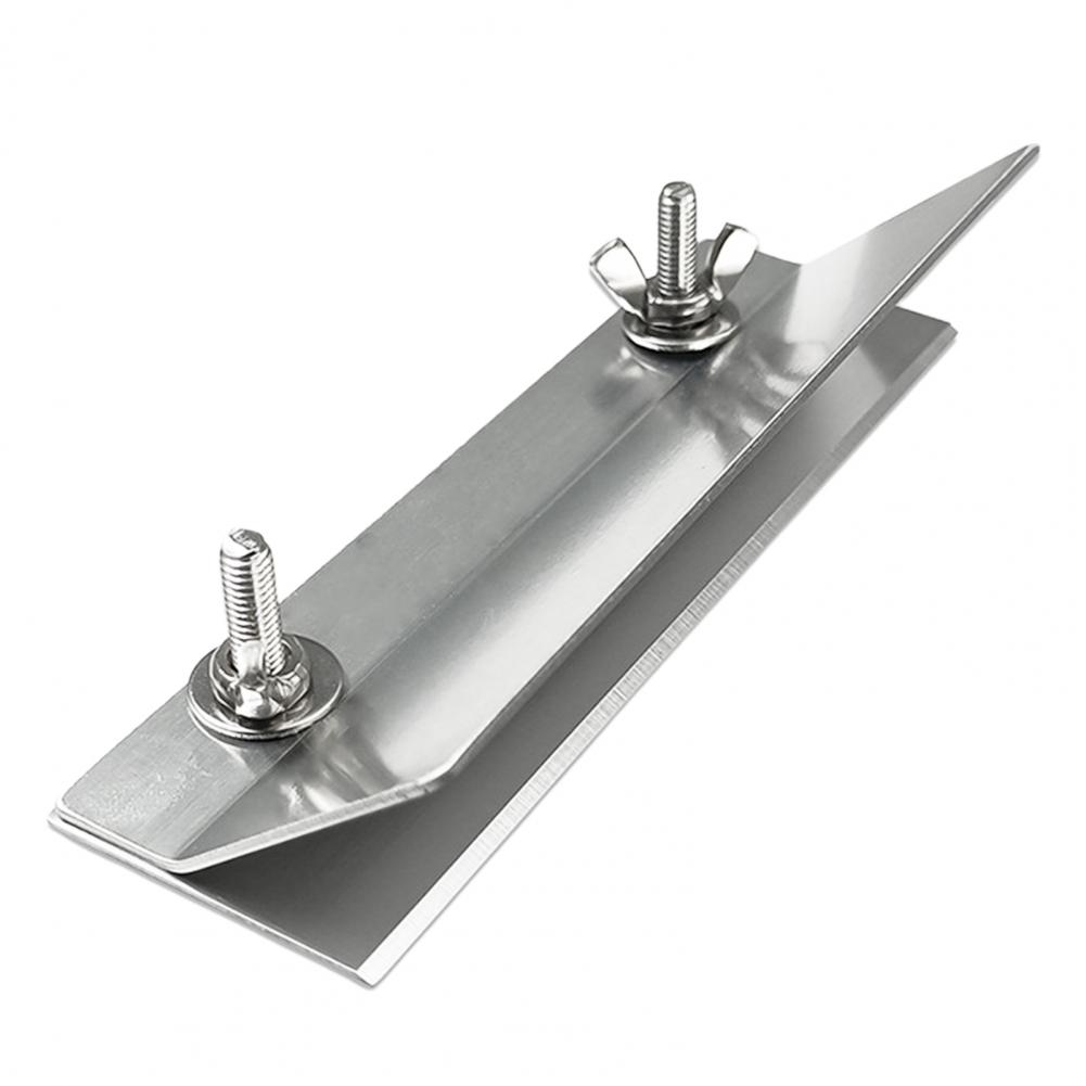 Grill Scraper Replacement Blade Premium Stainless Steel Bbq Accessories Set for Heavy Duty Outdoor Barbecue Grill Tools: grey