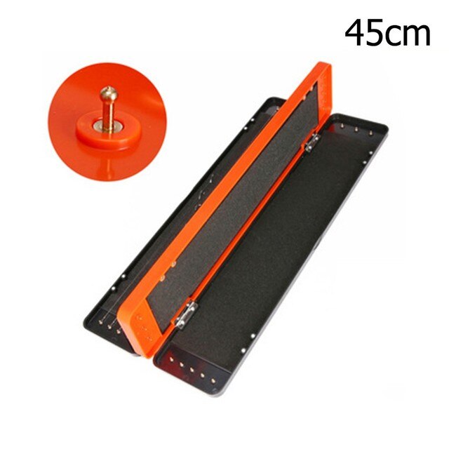 32/37/45cm Carp Fishing Rig Wallet Tackle Boxes Zig Chod Stiff Hair Rigs Storage Case For Herabuna Fishing Line Hook Accessories: 45cm