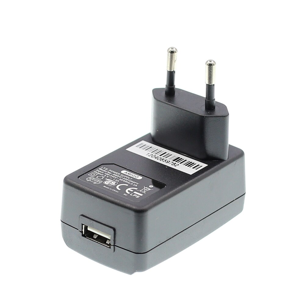 EU Plug USB 5V1A Power Adapter Universal Wall Charger For Smart Phone Tablet PC: Default Title