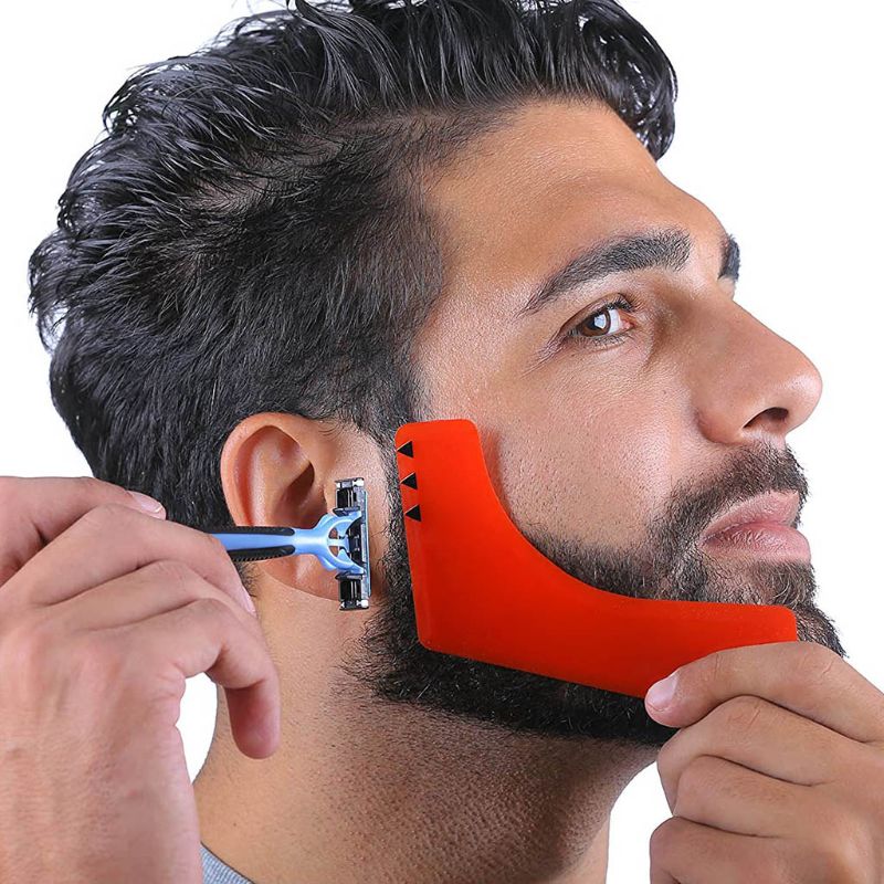 Mannen Baard Scheren Vormgeven Styling Template Tool Salon Thuisgebruik Voor Haar Trim Baarden