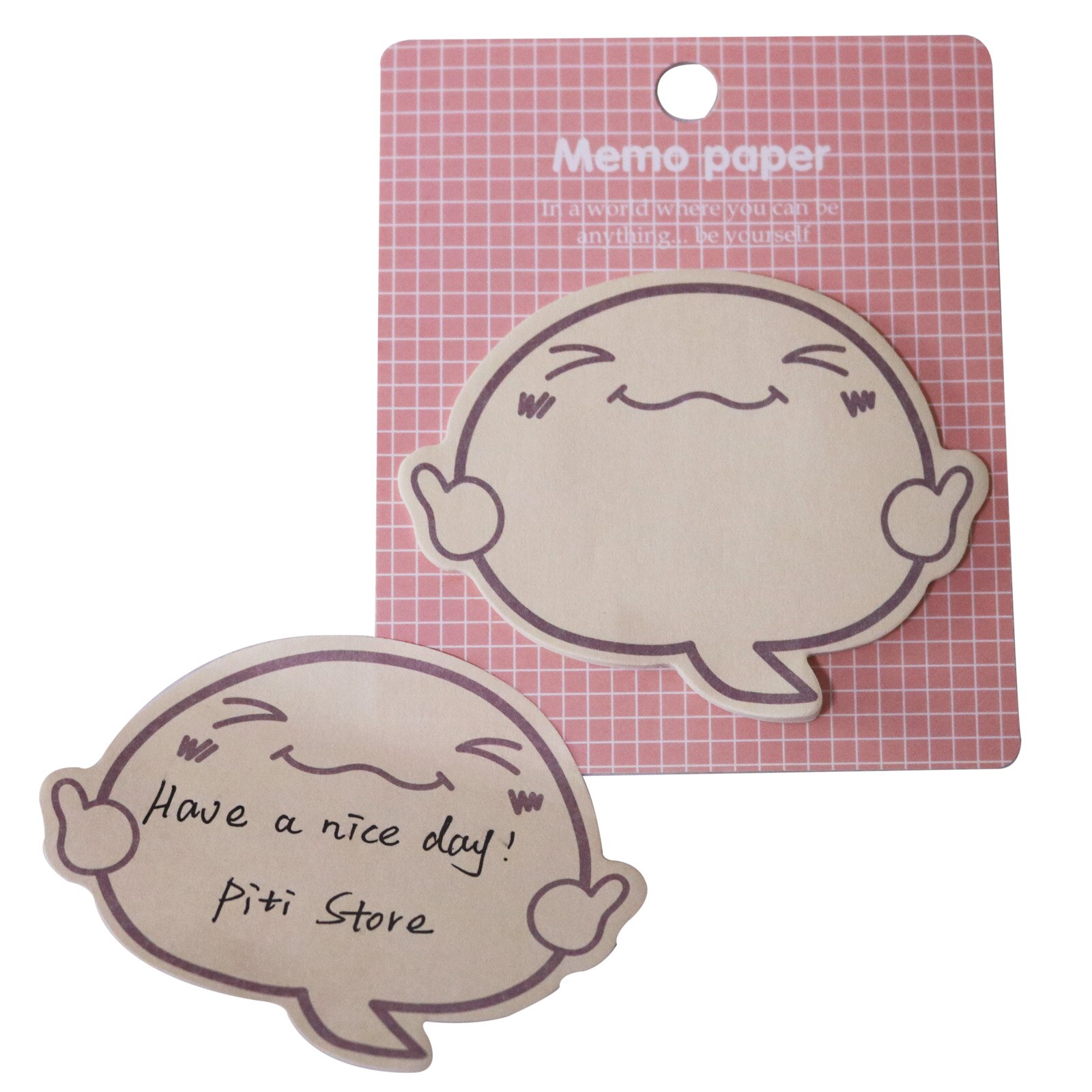 Lovely Creativity Face Sticky Note Show You Mood Memo Pad For Schools, Office, Family Use