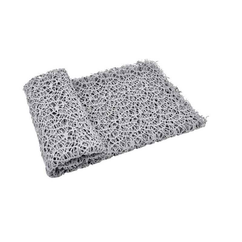 Baby Fotografie Prop Deken Kant Stretch Netto Wrap Doek Grof Mesh Hollow Fotografie Wrap Doek Ademend Fotografie Props: light grey