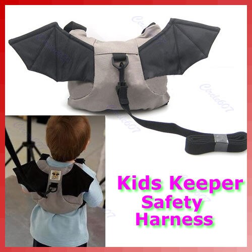 Baby Kid Keeper Peuter Wandelen Safety Harness Strap Rein Bat Rugzak Tas 72XC