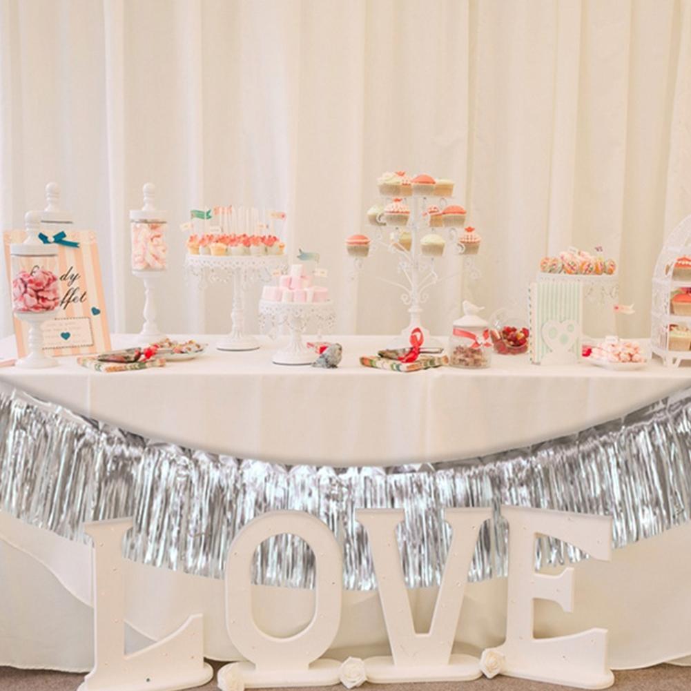 2m Birthday Party Backdrop Curtain Metallic Foil Fringe Shimmer Backdrop For Wedding Anniversary Baby Shower Photo Zone Bac W8u4