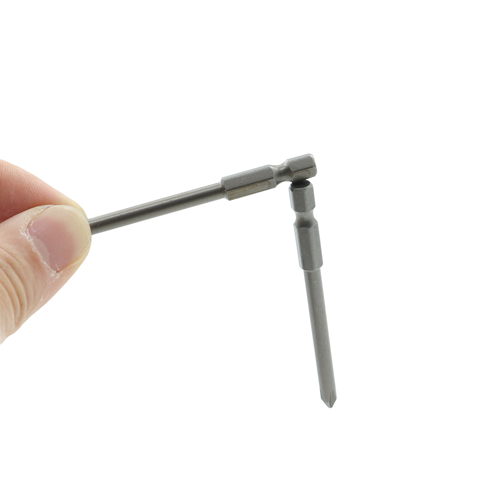 12pcs/15pcs 50mm 75mm 100mm 150mm Phillips screwdriver bit S2 alloy steel with magnetic screwdriver bit PH0 PH1 PH2