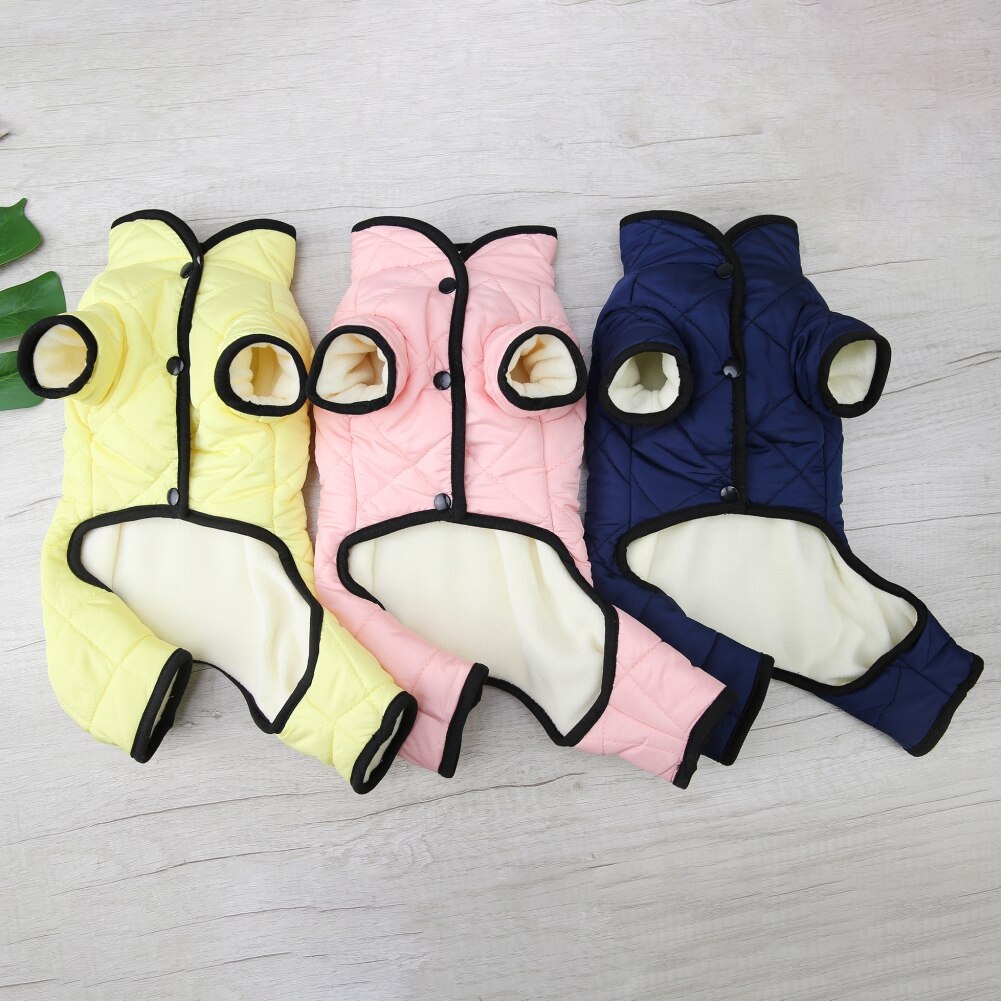 Winter Gesamt für Hunde vier Beine Warme Haustier Hund Kleidung für Kleine Hunde unten Overall für Chihuahua Teddy