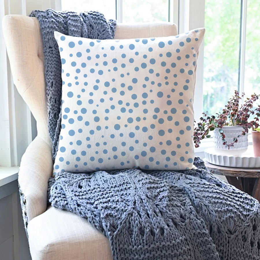 4 ks 5.1- palcové kruhové bodkované šablóny na maľovanie na drevo, látku, papier, nástennú dekoráciu