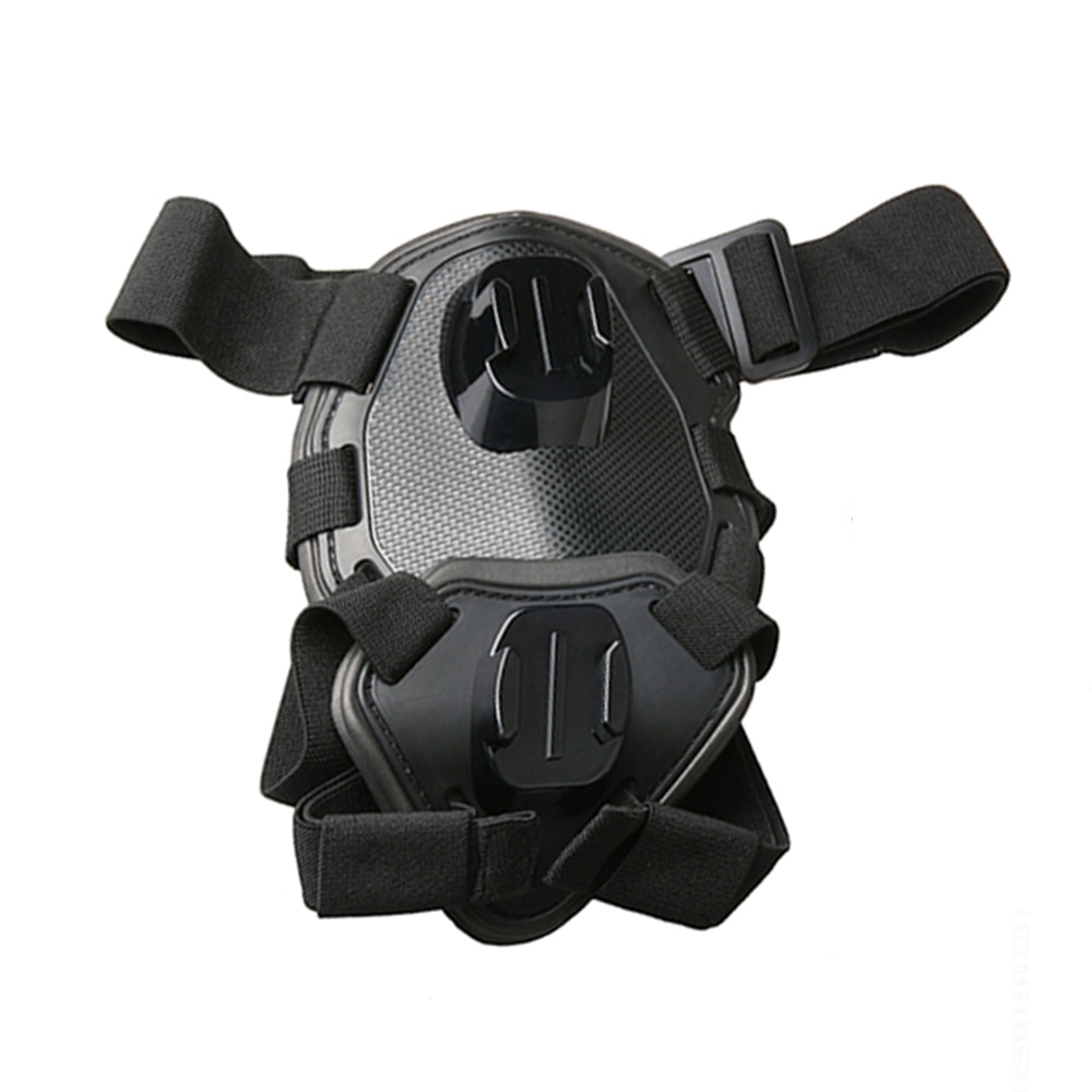 Correa de perro ajustable para Gopro hero8, 7, 6, 5, 4, 3, arnés para perro, correa para el pecho, soporte de montaje para cámara deportiva para SJCAM para Xiaoyi