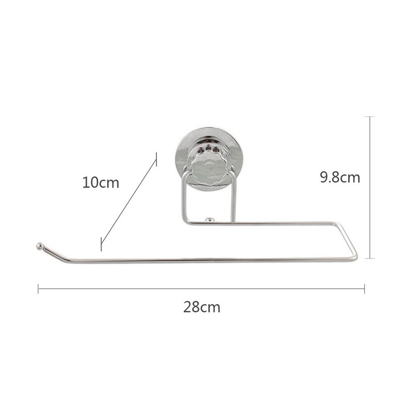 Rollo de soporte para papel de cocina, dispensador de papel, estante de almacenamiento, Film de cocina, organizador montado en la pared 4 en 1: Paper towel holder
