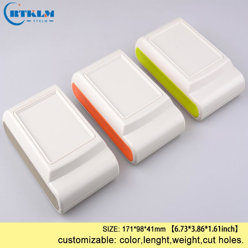 Handheld remote plastic enclosure abs electric box junction box DIY electrical box instrument cases three colors 171*98*41mm