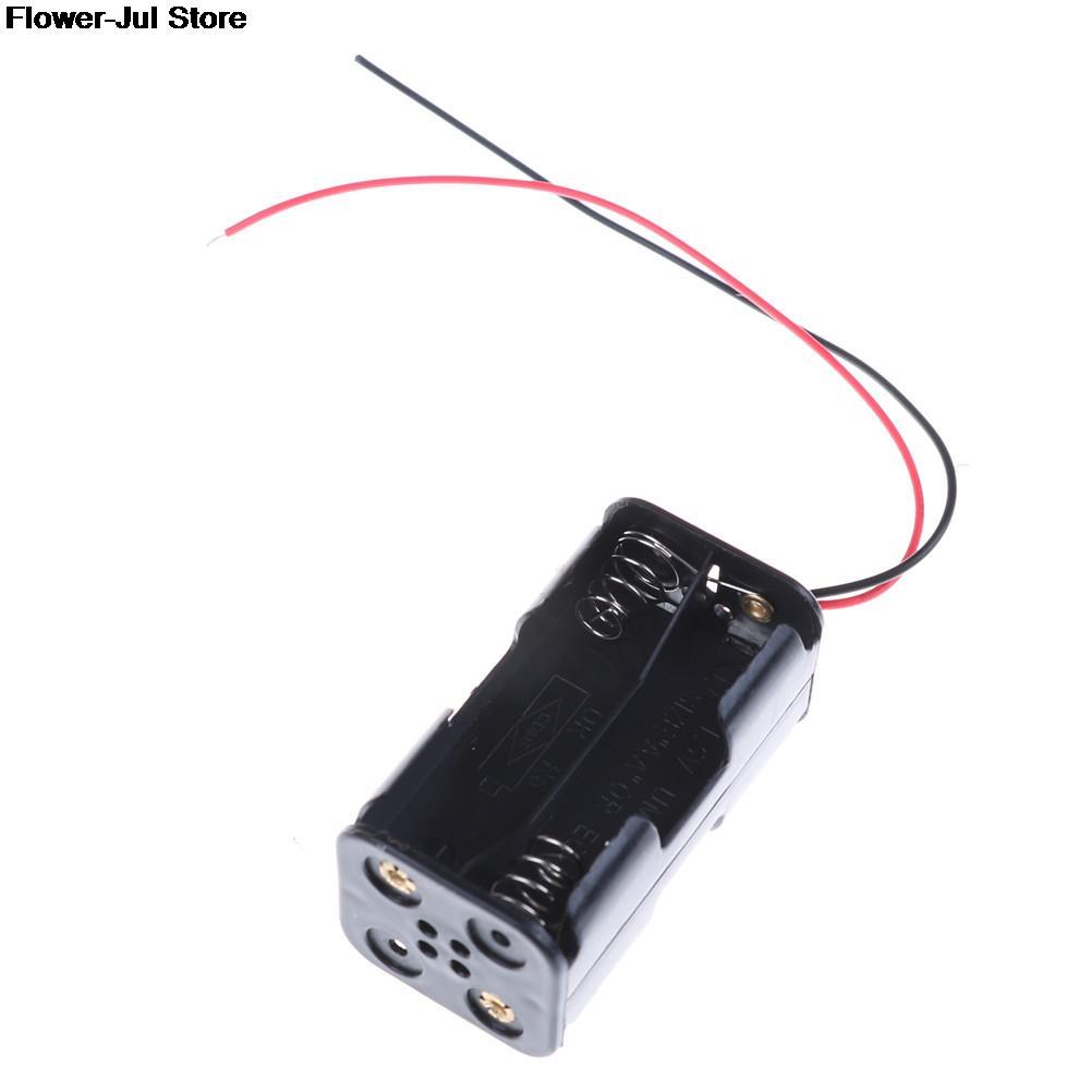 1 stück für rc-modell 4 x aa-batteriefach, batteriebox mit 4- steckplätzen für aa-batterien (rücken-an-rücken-halterung), ausgang  dc 6v