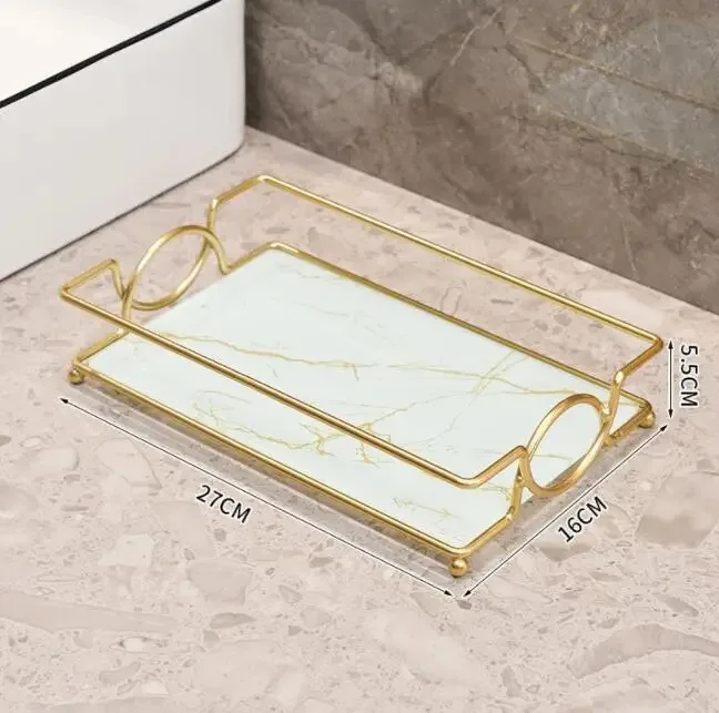 Luxury Bathroom Shelf without drilling Iron Wall S... – Grandado