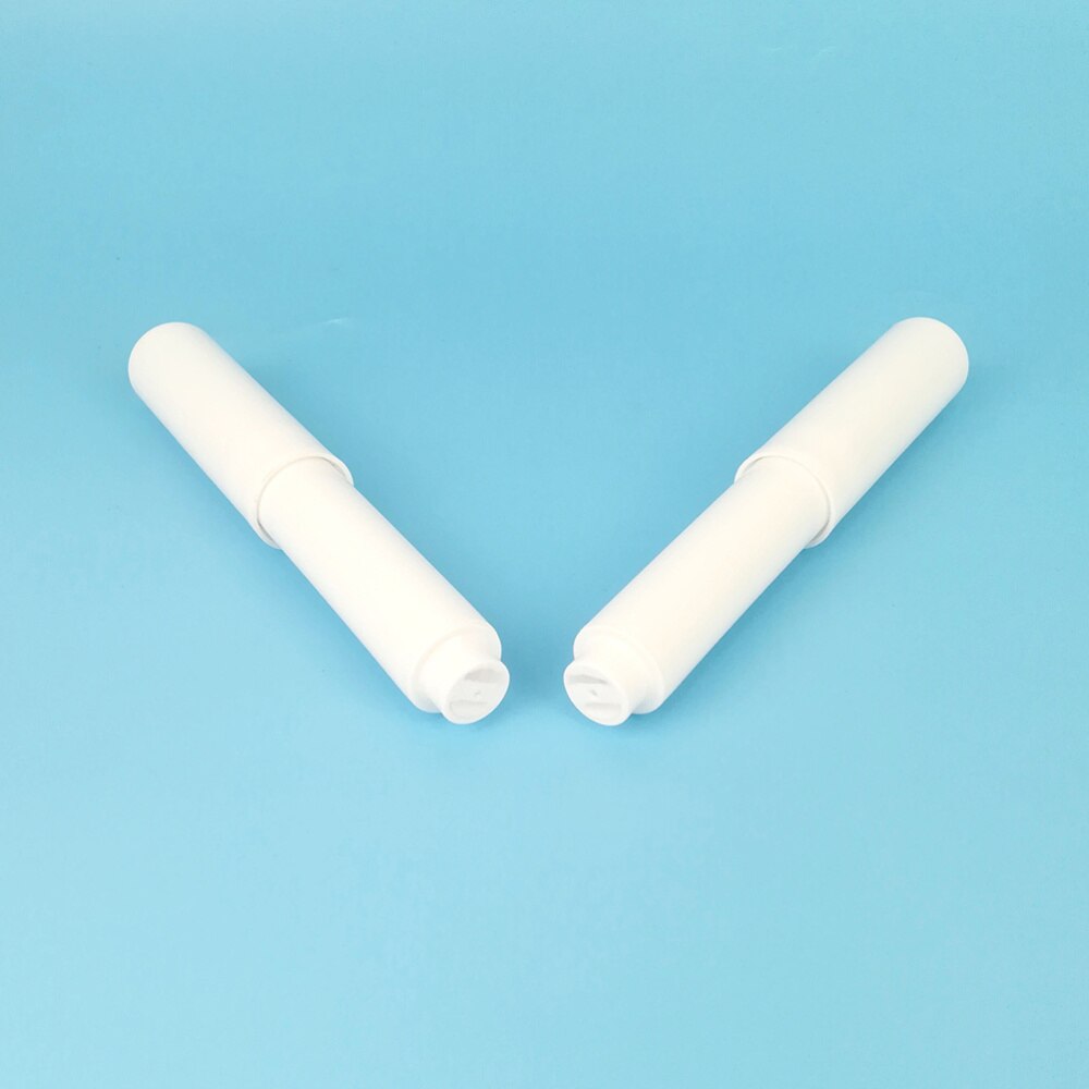 5Pcs Roller Fit-All Style Plastic-Spring Loaded White Roller Bathroom Paper Holder Replacement(White)