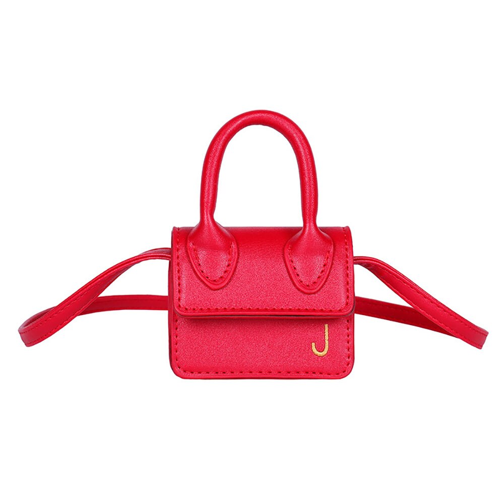 PU Leder Kleine Frauen Taschen Candy Farbe Platz Messenger Handtasche Crossbody Mini Tasche Für Frauen Mädchen Schulter Tasche: Red