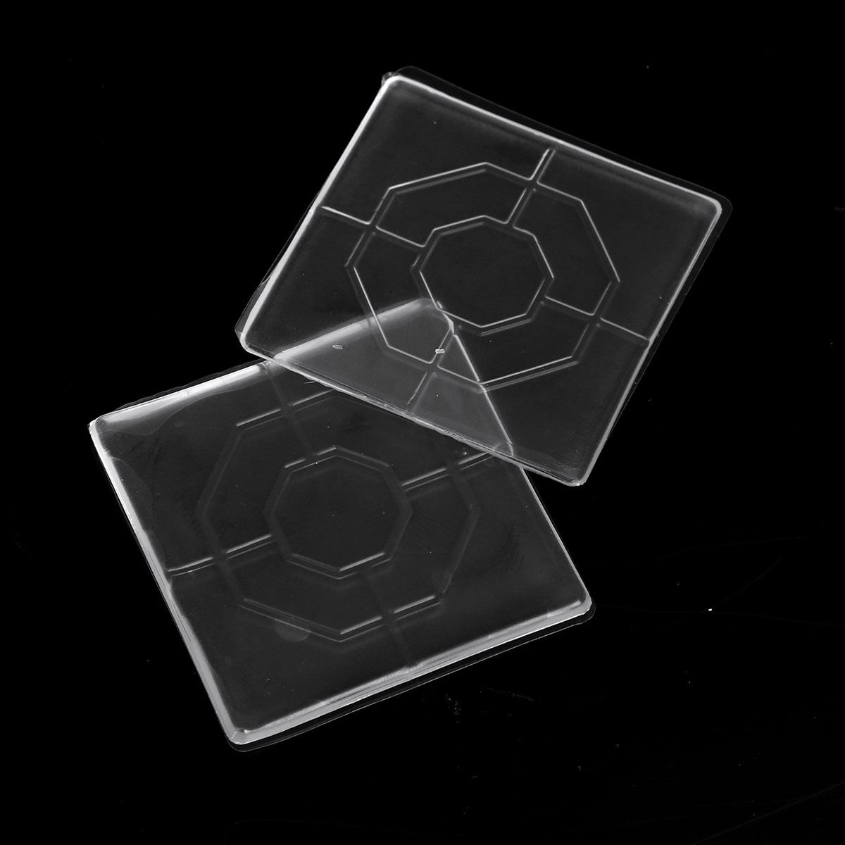 4 Clear Furniture Feet Pads Non Slip Table Chair Legs Grippers Anti-Walking Silicone Stickers Home Scratch Proof Floor Protector