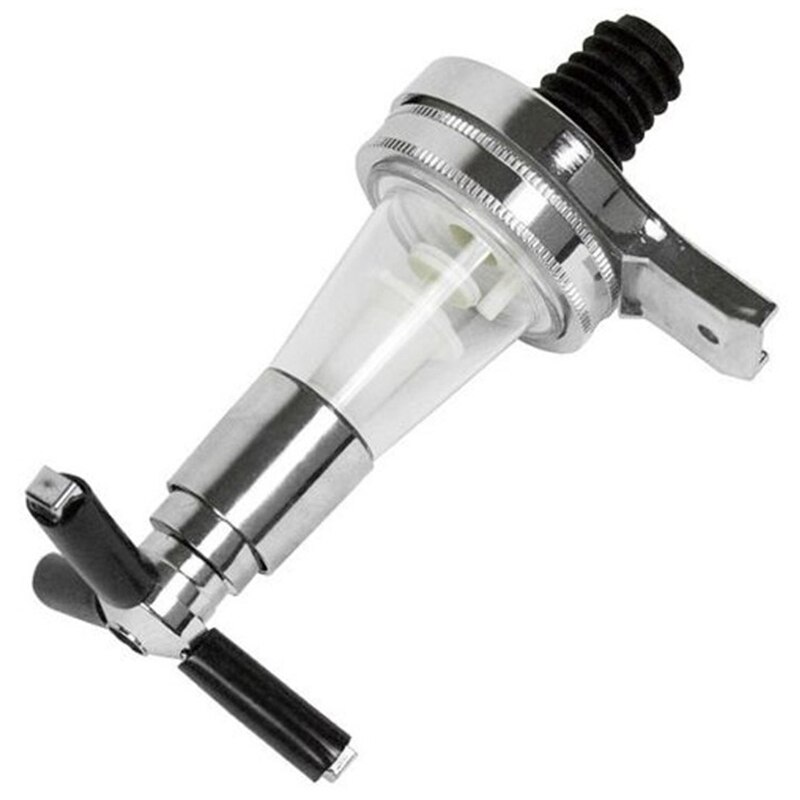 2 flasker vin alkohol skutt dispenser pourer stativ brennevin drikker vegg bar montert