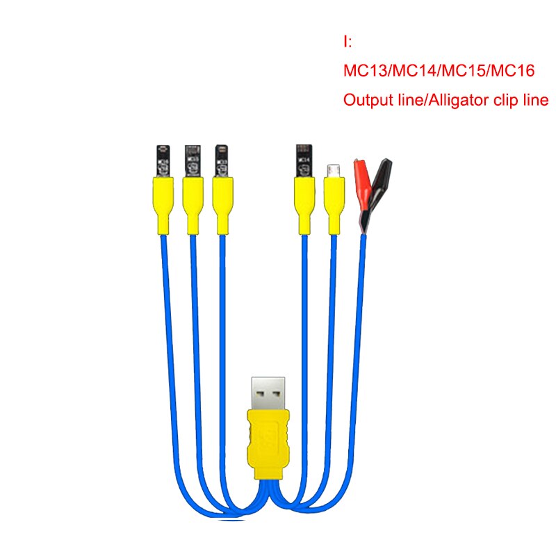 Mechanic iBoot Power Supply Power Control Test Cable for iP 6 7 8 X XS MAX 11 Pro max Android DC Power Control Line: I