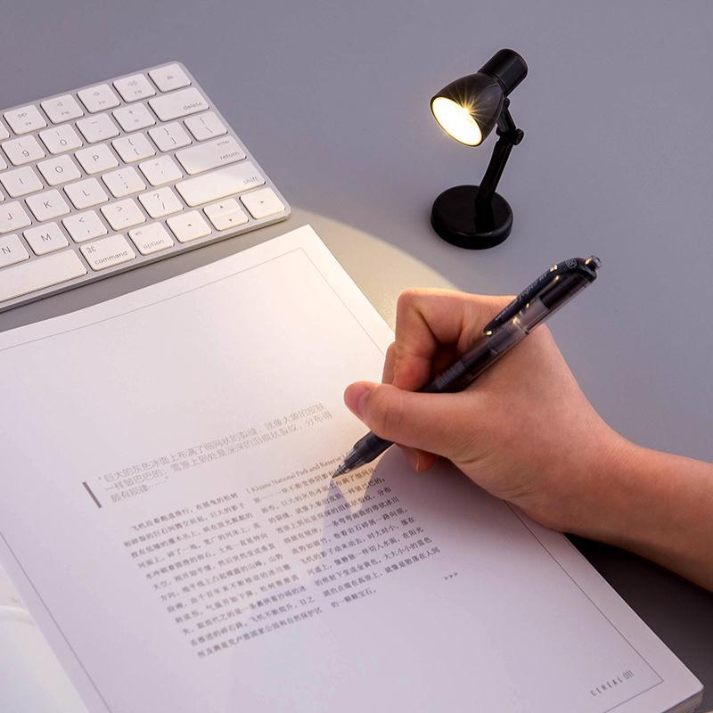 10Pcs/lot Mini Book Reading Light Folding LED Lamps Book Lights For Night Study Travel Portable Table Lamp Luminous Small Toys