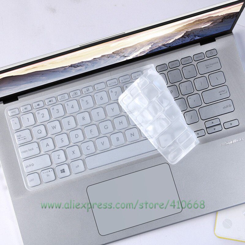 Silicone Laptop Keyboard Cover Skin Protector For ASUS VIVOBOOK X415 X415EP X415EA X415JA X415MA X415E 14 R415UA R415JA R424FA: Clear