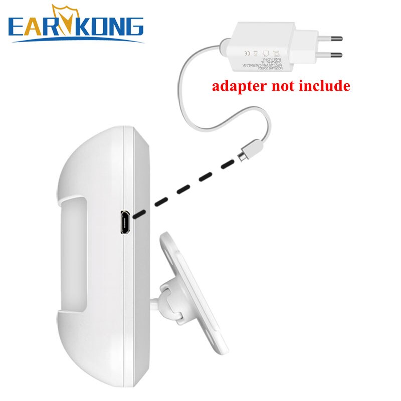 Wifi GSM Alarmsysteem 433 MHz Thuis Inbreker Beveiligingsalarm Draadloze bedrade detector RFID Touch-toetsenbord Temperatuur Vochtigheid Alexa