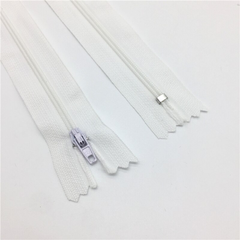 DOITEM 35 cm nylon ritssluitingen voor naaien en knutselen, 24 kleuren, 48 stuks ritssluitingen (meerkleurig, 35 cm