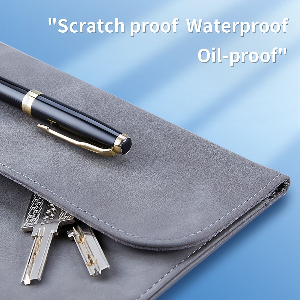 Funda ultrafina para ordenador portátil de 13-16,2 pulgadas, , con bolsa de energía, funda portátil para Ultrabook, bolsa protectora de PU a prueba de golpes para viaje