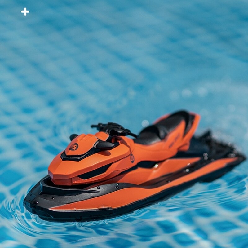 Barco de Control remoto, Motor de Control remoto, lancha eléctrica, juguete de agua, juguete de Control remoto para niños