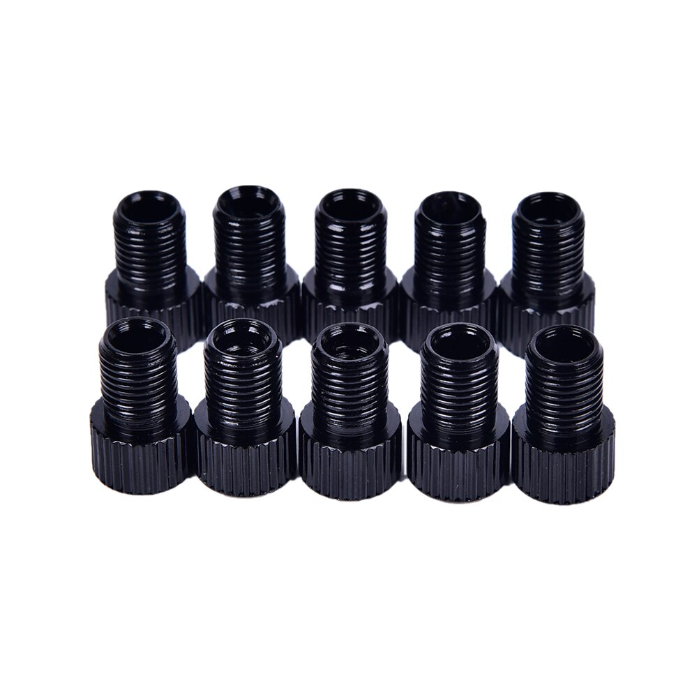 10PCS Bike Valve Adaptor Pump Bicycle Convert Tube Pump Tool