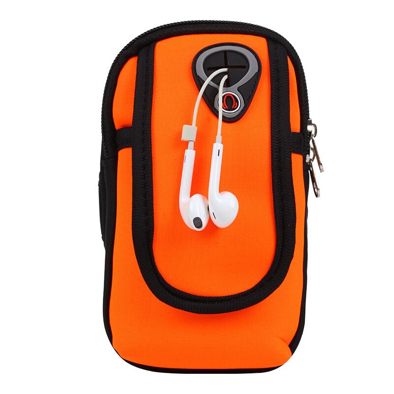 Wasserdichte Sport Armbinde praktisch Tasche, Geeignet für IPhone, Samsung, huawei Xiaomi 6-zoll Sport praktisch fallen Armbinde: Orange
